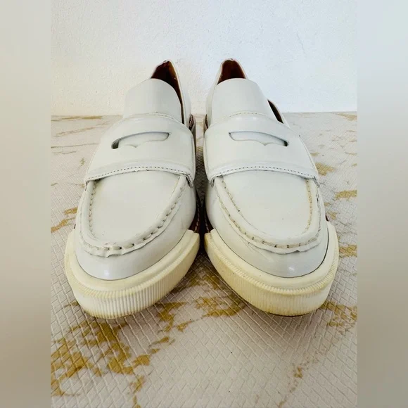 🔥🔥FINAL CLEARENACE 🔥🔥 RAG & BONE White Leather Women’s Shoes - Picture 3 of 8